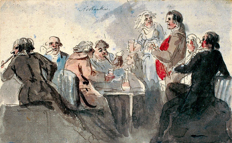 elias martin en afton pa norrbacka vardshus